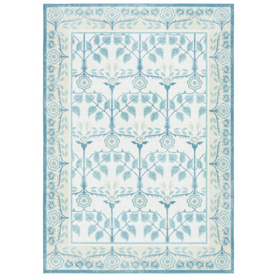 Tapis floral lavable à la machine MSRW 182 Performance