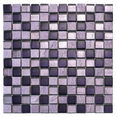 Carrelage mural en verre 11,8 po x 11,8 po