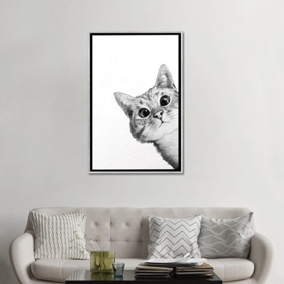 " Sneaky Cat " by Laura Graves