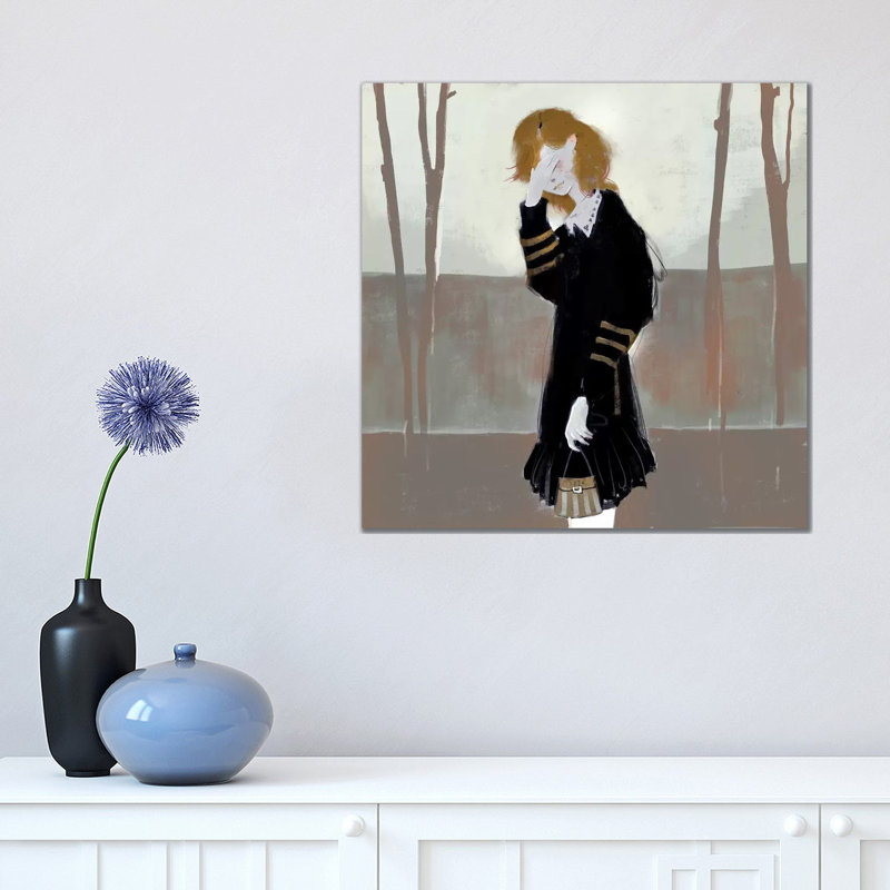 Freightful Mess by Anikó Salamon - Wrapped Canvas Gallery-Wrapped Canvas Giclée, 45.72 cm H x 45.72 cm W