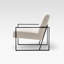 Fauteuil d'appoint en métal Ricci-384480135
