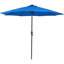 Parasol de marché octogonal Caleb - Bleu pacifique-224923988
