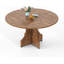 Table de cuisine de 47 po pour 4 à 6 personnes, table de ferme moderne avec pieds réglables, facile à assembler-57176655