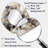 Grey Black Inner Worlds Of Marble III - Geometric Unique Shape Large Mirror, Modern Asymmetrical Decorative Wall Mirror, Printed Metal Art-107229225