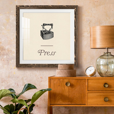" Laundry Sign III " Color Photography Print