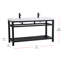 Ensemble de meuble-lavabo double 60 po Raya-1320389618