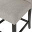 Tabouret de comptoir contemporain capitonné en tissu-887668497-887668498