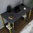 Academy Desk Metal Base Writing Desk-929965664