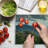 Ambesonne Appalachian Cutting Board Large Size Mountain Peaks Azalea Multicolor
