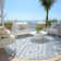 Malek Indoor/Outdoor Area Rug with Non-Slip Backing
