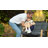 Arunas 5 Person Outdoor Conversation Furniture Set Seating Group with Wood Pattern and Cushions
