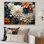 «Mums In Stormy Grey Tones» sur toile