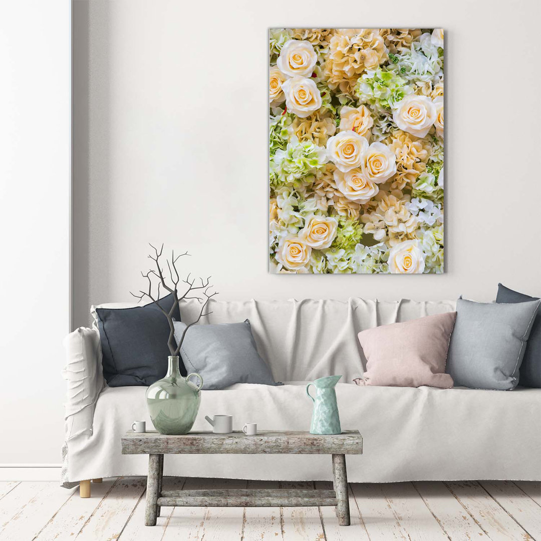 Hochzeitsblumen - Kunstdrucke auf Leinwand - Wrapped Canvas