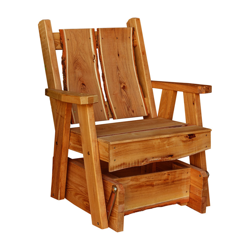 Fauteuil oscillant Maryann Timberland, Teinture cèdre