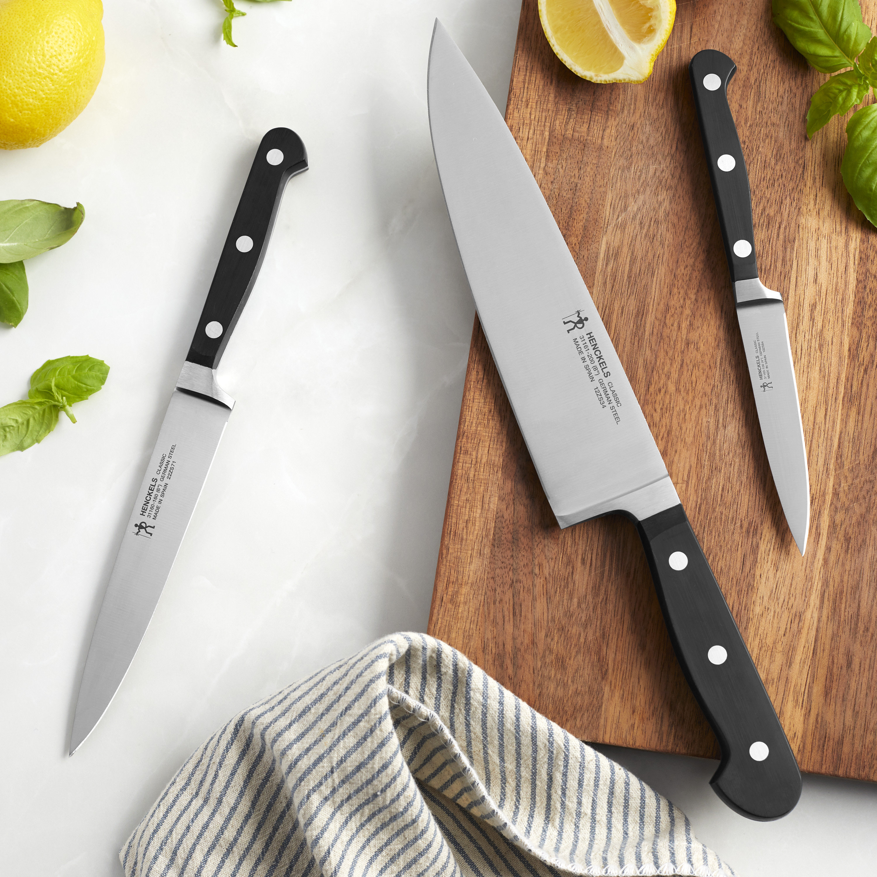 Henckels Classic 3-piece Starter Knife Set & Reviews