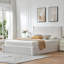 Lit plateforme tapissier avec rangement Braya Luxury Boucle-123040673-123040674