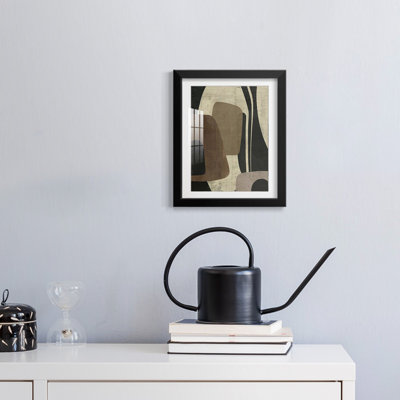 «Retro Form Collage II», impression encadrée
