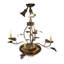 Greenbriar Oak 9 - Light Chandelier