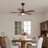 Black Ceiling Fans With Lights And Remote, 42 Inch Outdoor Ceiling Fan For Patios With Light 5 Blades Modern Ceiling Fan Noiseless Reversible DC Motor, Wood Fan For Farmhouse-758228091-758228093