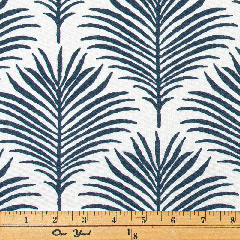 Housse de coussin d'extérieur bleu marine, Carré 15 po