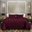 Microfiber Embossed Oversized Modern & Contemporary Bedspread Set With Shams-124114353-124114363