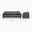 Reachel 82" Vegan Leather Sofa-1792967730-1803593308