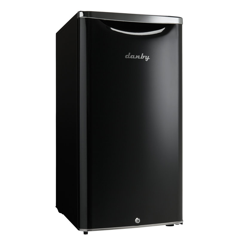 Danby 3.3 Cubic Feet Freestanding Mini Fridge, Black