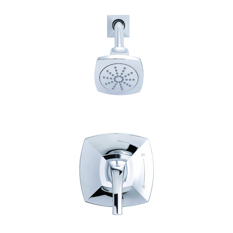 Vaughn Volume Control Tub and Shower Faucet, Chrome