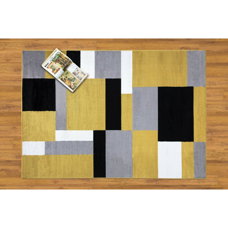 Amitola Geometric Area Rug, Rectangle 200 x 290cm