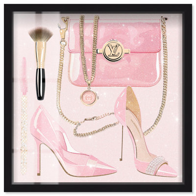 «Her Favorite Choices Shadowbox Print» par Art Remedy