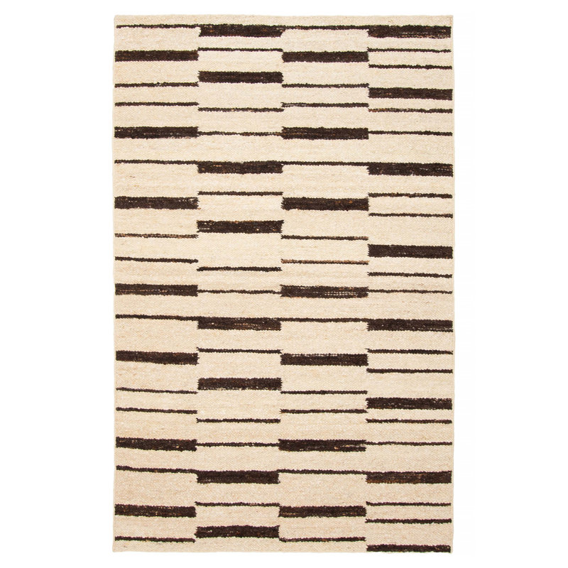 Tapis crème unique 4 pi 11 po x 8 pi 0 po Tangier