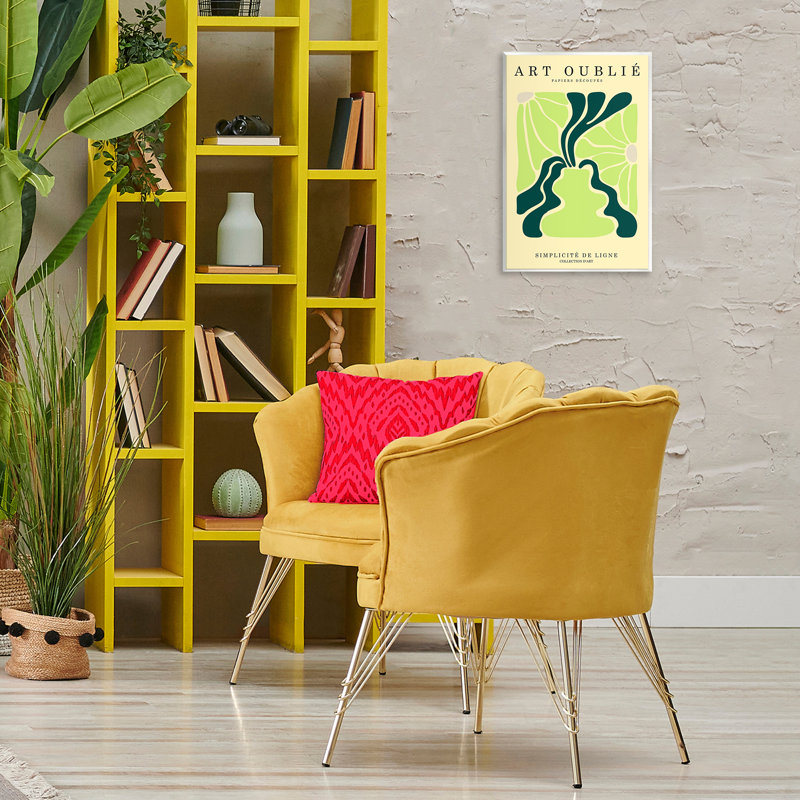 Art mural français, affiche française par Incado, H 19 po x l 13 po