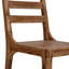 Chaise d'appoint en bois massif Kanwal