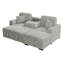 Canapé modulaire convertible 2 pièces-1918702411
