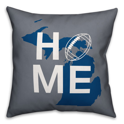  Coussin décoratif intérieur / extérieur Detroit Home Football
