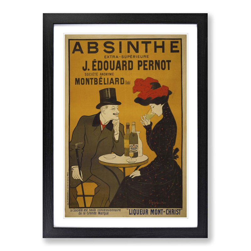 Single Picture Frame Print, Black