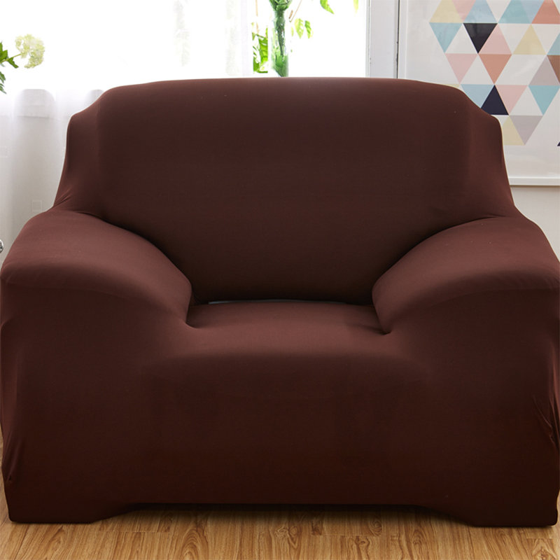 Housse pour canapé extensible 3 places, Café, H 45 po x l 55 po x P 30 po