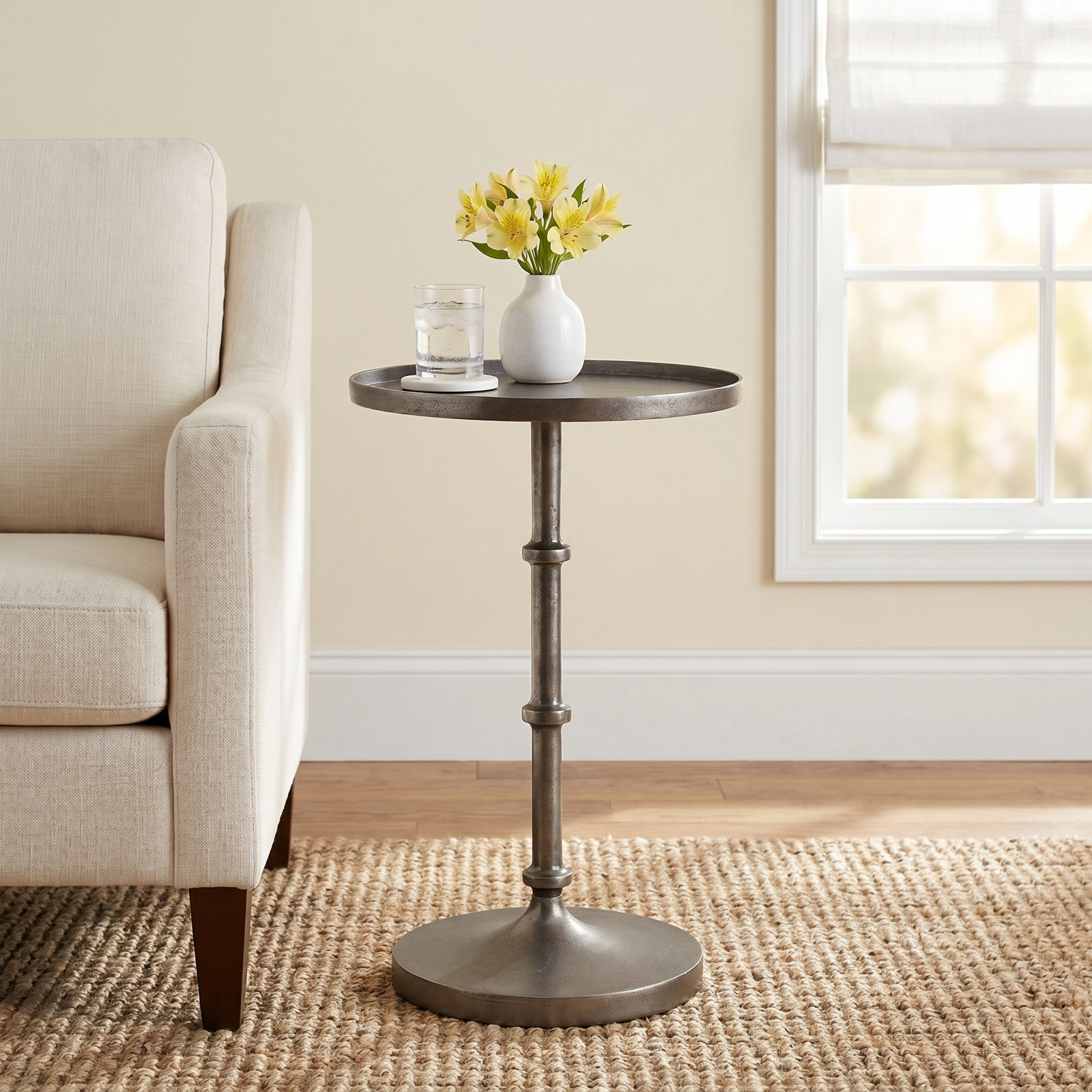 Ascot Metal End Table