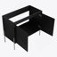 Meuble-lavabo sur pied 36 po, armoire de rangement avec portes à fermeture douce (ensemble KD) - sans le lavabo-126590350