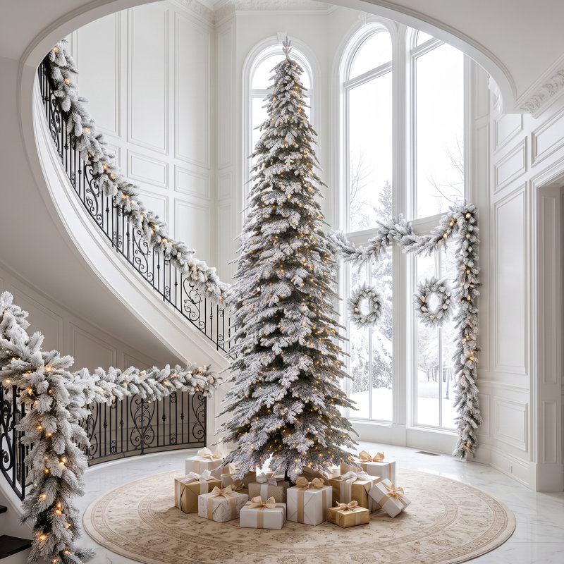 Arbre de Noël artificiel épinette 15 ‘avec 1400 lumières