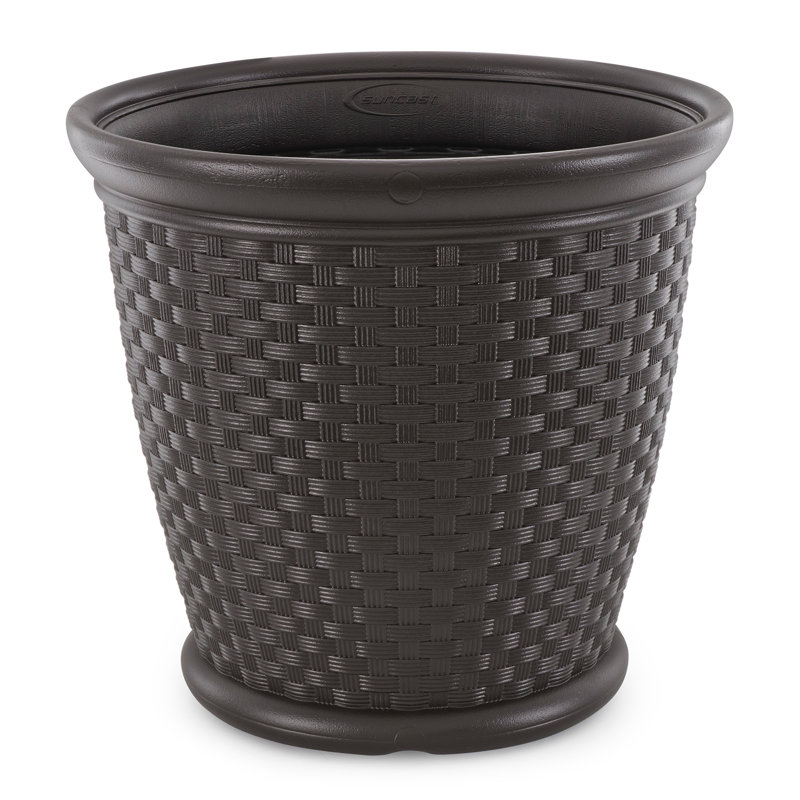Pot Planter, 20.13" H x 22" W x 22" D, Java