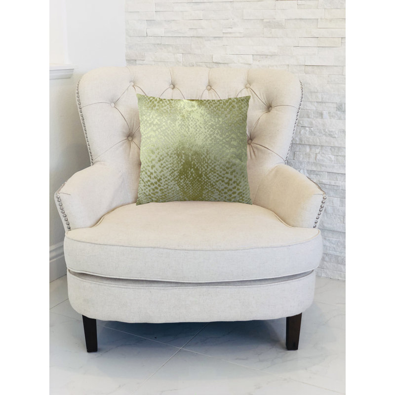 Coussin Hidden World, 18 po x 18 po, Or, Carré
