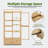 Cold Frame Greenhouse,3 Tier Garden Cold Frame with Drawer and Shelves-96601874
