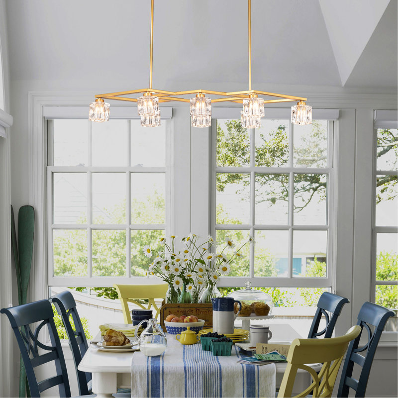 Lustre en cristal pour salle à manger