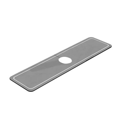 Plastics absorbent mats Diatomaceous Earth Absorbent Mat For Kitchen Faucets Spatter-proof And Draining Mat For Sinks And Washbasins Absorbent Mat For Bathroom Countertops