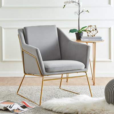 Talia Velvet Armchair