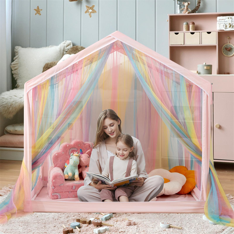 Game Tent, Game House, House Tent, Pink