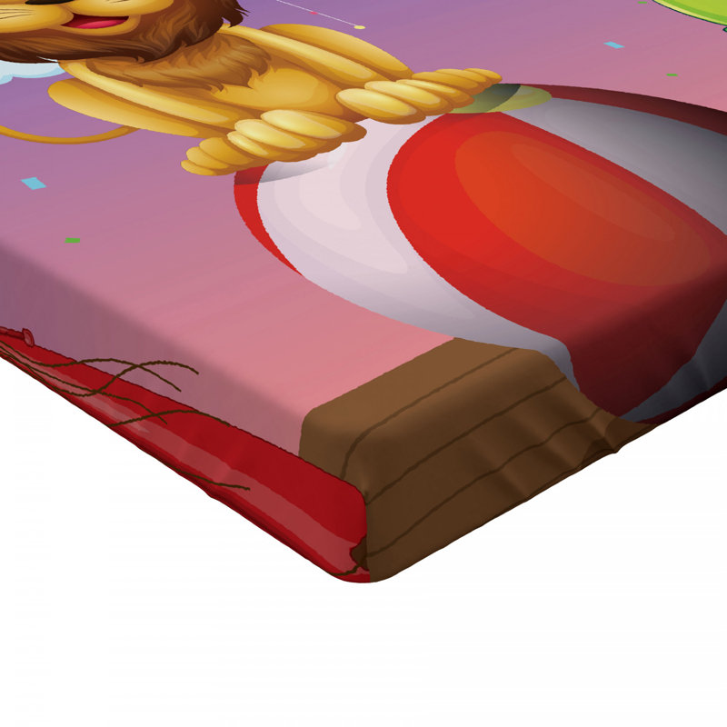 Circus Microfiber Fitted Sheet, Full Fitted Sheet