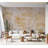 Abstract Wallpaper Wall Mural - Orange Structure-1283139521