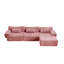 Canapé modulaire en L 107 po, aucun assemblage requis-1022241785
